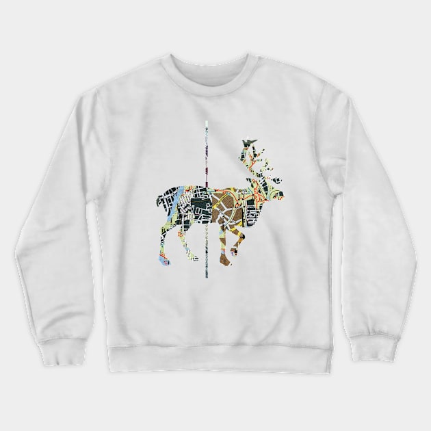 Elchstreet Crewneck Sweatshirt by Marko